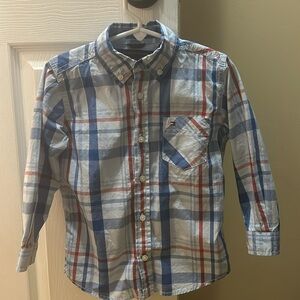 Button-up dress shirt for toddler boys.